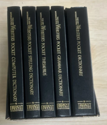 The New International Webster's Pocket Reference Library 5 Volume Boxed Set 1998 - Image 1 of 4