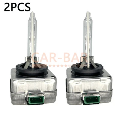 2PCS New D3S 6000K 35W 42403 42302 66340 66340HBI HID XENON HEADLIGHT BULBS SET - Image 1 of 4