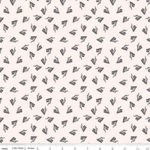 'Round the Mountain All Aboard Cream Cotton Fabric - Picture 1 of 2