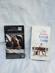 Tom Hanks 2 VHS Lot - Apollo 13 1995 And Forrest Gump 1994 - Picture 1 of 7