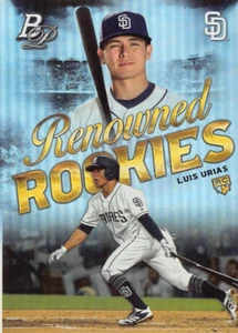 2019 Bowman Platinum Luis Urias Renowned Rookies #RR-9 NM/MT SAN DIEGO PADRES - Picture 1 of 2