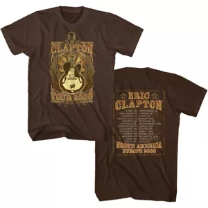 Eric Clapton North America & Europe Tour 2008 Men's T Shirt Rock & Blues   - Picture 1 of 4