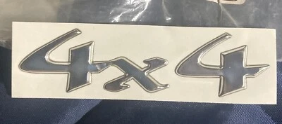 OEM новый задний люк эмблема шильдик 4 x 4 хром 1997-2002 Kia Sportage UK8A51745 - Изображение 1 из 3