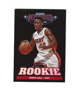 2012-13 Panini Marquee #269 Norris Cole RC MIAMI HEAT - Foto 1 di 1