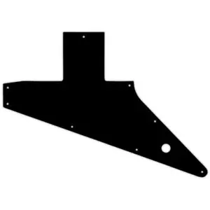 USA CUSTOM PICKGUARD per GIBSON® 2010-2018 EXPLORER® 3 Ply PG BLACK COT. - Foto 1 di 1