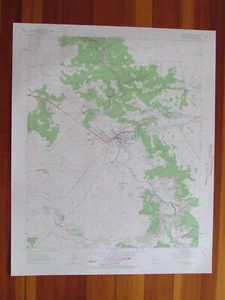 Santa Rosa Nuevo México 1965 Original Vintage USGS Mapa Topo - Imagen 1 de 1