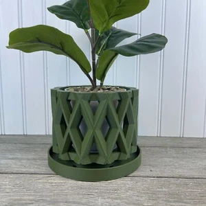 Modern Orchid Plant Pot, The Alune Orchid Planter, Succulent Cactus Air Plants - Picture 1 of 9