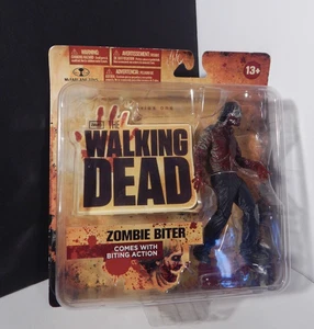 2011 McFarlane Toys The Walking Dead Zombie Biter Serie 1 Actionfigur versiegelt - Bild 1 von 5