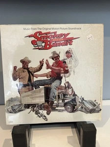 Smokey & The Bandit Soundtrack Vinyl LP - 1977 - In Shrink Wrap - NM /VG+ - Picture 1 of 9