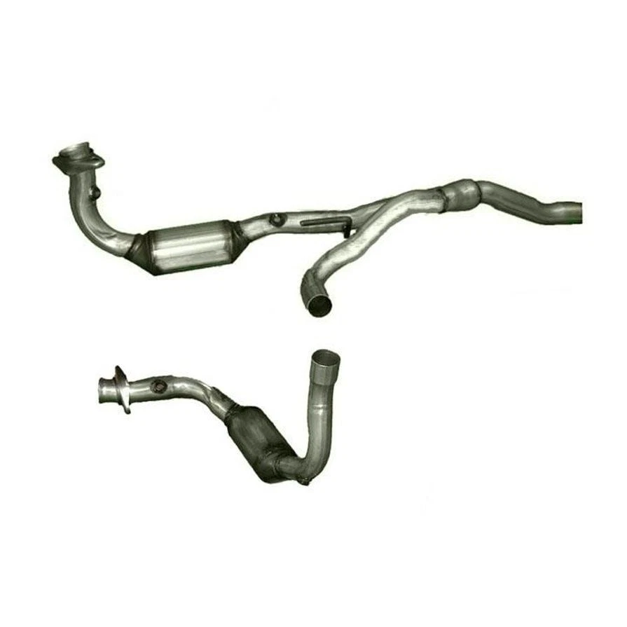 Motor Y Pipe conversores catalíticos duplos compatíveis com 2008-2013 para Jeep Liberty 3.7L - Imagem 1 de 4