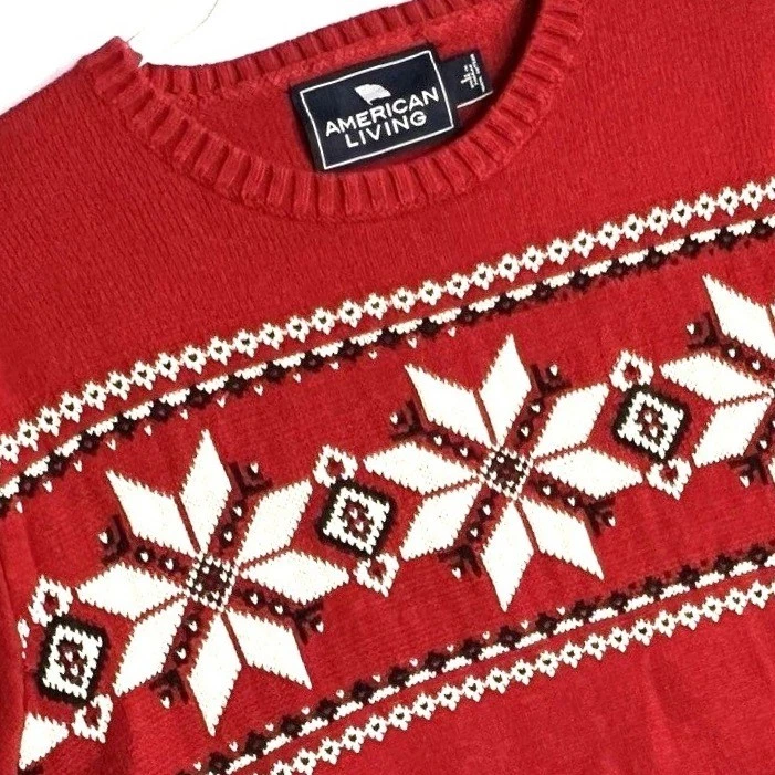 Suéter Ralph Lauren American Living Para Hombres L Tejido Clásico Americana Vacaciones Acogedor Foto 1 de 4