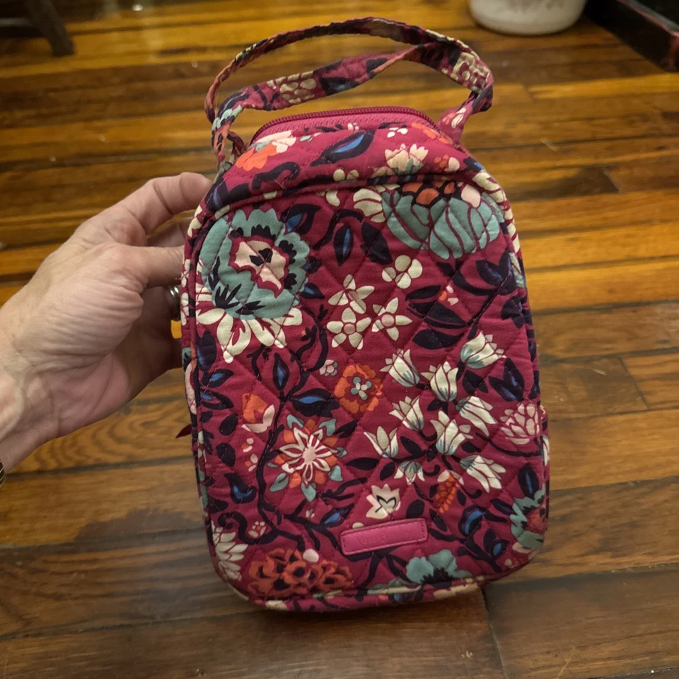 Lancheira Vera Bradley Bloom Berry #14313-N65 - Imagem 1 de 4