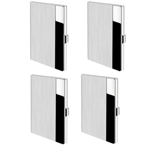 Pack de 4 fundas para tarjetas de visita Fundas para tarjetas de visita de negocios, fundas de almacenamiento 2607 - Imagen 1 de 7