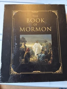 Book of Mormon LARGE Family Heritage Collectors Ed LDS Leather NEW SEALED - Foto 1 di 5