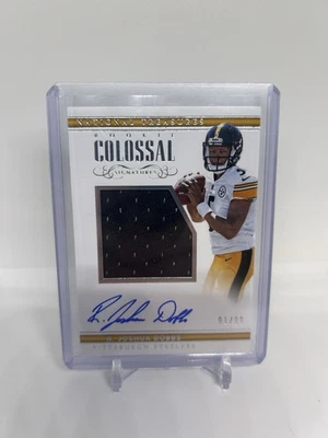 Joshua Dobbs National Treasures Colossal RPA /99 Steelers UT - Image 1 of 2