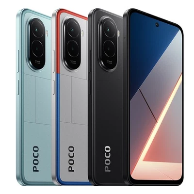 Xiaomi POCO M7 Smartphone 8GB+256GB 144Hz 50MP 7000mAh 6,9” FHD+ Dot Drop Global - Immagine 1 di 4