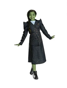 Böse Elphaba Shiz University Kleid Kostüm, Mädchen Größe Medium (7-8) NEU - Bild 1 von 7
