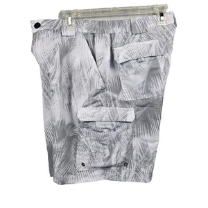 Reel Legends Shorts Mens Gray Outdoors Hiking Size Medium - Picture 1 of 9