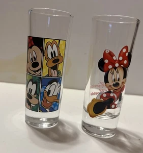 BICCHIERI DISNEY CINA DOPPIO COLPO 2CT MINNIE MOUSE E TOPOLINO E AMICI - Foto 1 di 2