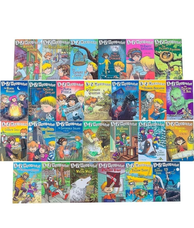 A to Z MYSTERIES Collection all books plus- Has Numbers 2,3,8,9,10,11,13,14 Inc. - Image 1 of 4