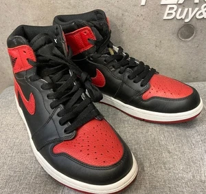 Nike Air Jordan 1 High OG 'Bred' 555088-001F022850 148410521 - Imagen 1 de 7