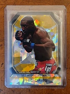 PHIL DAVIS 2011 Topps UFC Finest Finest Atomic Refractor Die-Cut #FAR-9 MMA - Picture 1 of 3