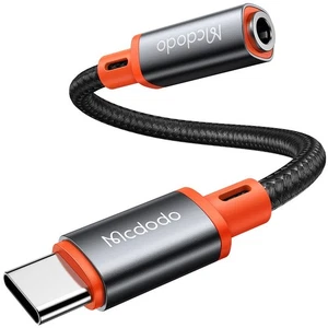 MCDODO ADAPTER USB-C MINI JACK 3,5 MM ADAPTER AUX-KABEL FÜR SAMSUNG DAC - Bild 1 von 12
