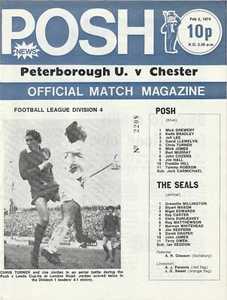 Peterborough United v Chester, 2 February 1974, Division Four - Picture 1 of 1