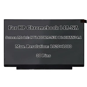 14'' FHD IPS LCD Screen For HP Chromebook 14a-na0023cl 14a-na0061dx 14a-na0031wm - Picture 1 of 4
