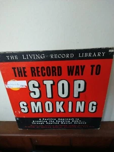 COLLECTIBLE AUDIO Record "WAY TO STOP SMOKING Joseph Lampl Living Record  12" LP - Foto 1 di 2
