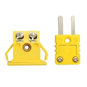 K Type Male Female Mini Connectors Plug Thermocouple Temperature Sensors - Picture 1 of 7