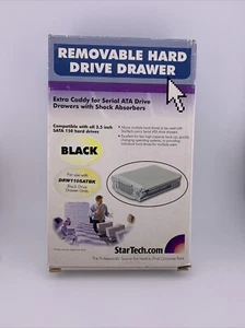 StarTech.com 3.5 Inch SATA 150 Hard Drive Drawer Black For DRW110SATBK - Picture 1 of 7