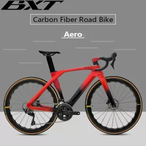 BXT Carbon Rennrad DI2 Komponenten SHIMANO R7170/8170/9270 24S Carbon Road Bike - Bild 1 von 19