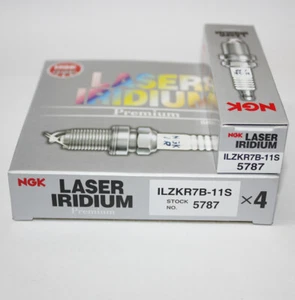 New Brand 4X for ngk 5787 Spark Plugs - ILZKR7B11S Fits Acura ILX 2013-2015 - Picture 1 of 21