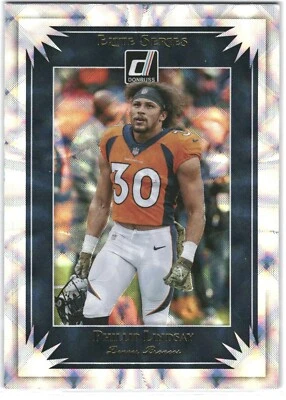 2019 Donruss Football Phillip Lindsay Elite Series Denver Broncos #ES-16 - Image 1 of 2