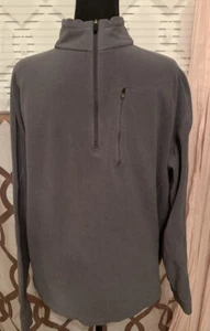 L. L. Bean 1/4 Zip Pullover - Grau -XL - Bild 1 von 7