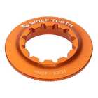 Wolf Tooth Centerlock Rotor Lockring - Innenverzahnung Orange/Abendrot im Zickza