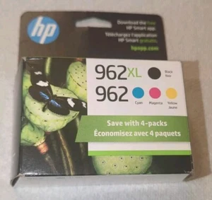 HP 962XL Tintenpatronen Cyan Magenta Gelb Neu Ablaufdatum 2026 - Bild 1 von 3