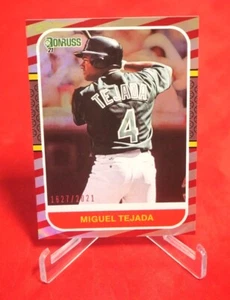Miguel Tejada Donruss 2021 Baseball Card #246 /2021 - Picture 1 of 1