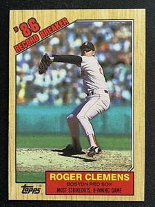 1987 Topps Baseball 1 - 421 You Pick