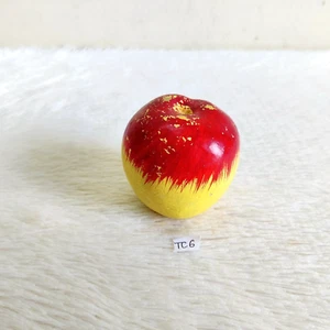 1940 Vintage Handmade Painted Apple Fruit Paper Mache Figure Rare Decorative TC6 - Picture 1 of 7