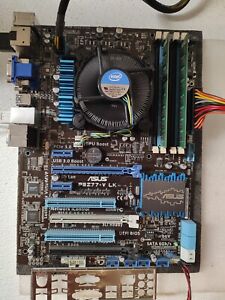 P000129. Carte mère CPU combo Intel i7 3770, 3,40 GHz, 8 Go, ASUS P8Z77-V LK