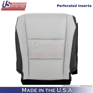 2016-2022 For Lexus RX350 RX450h Leather Passenger Bottom Seat Cover Gray - Picture 1 of 5