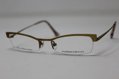 Vintage NOS Prodesign Denmark Mod 1332 Titanium Eyeglasses Frames Rare - Image 1 of 4