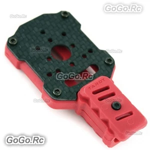 Tarot 16mm Carbon plastic motor mount with ESC position red Quadcopter - TL68B19 - Picture 1 of 2