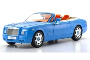 KYOSHO ORIGINAL 1/18scale 2008 Rolls Royce Phantom Drophead Coupe (Light Blue) - Picture 1 of 5