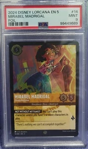 DISNEY LORCANA SET MIRABEL MADRIGAL FAMILY GATHERER PSA 9 - Picture 1 of 2