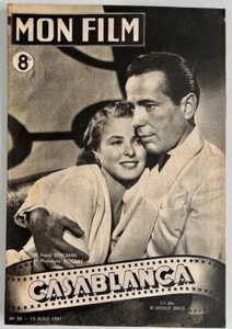 CASABLANCA (1942) INGRID BERGMAN / HUMPHREY BOGART - FRENCH PHOTONOVEL - Picture 1 of 7