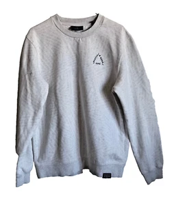 Scotch & Soda Sweatshirt Herren Rundhals Pullover Logo Grau Natur Gr. L - Bild 1 von 7