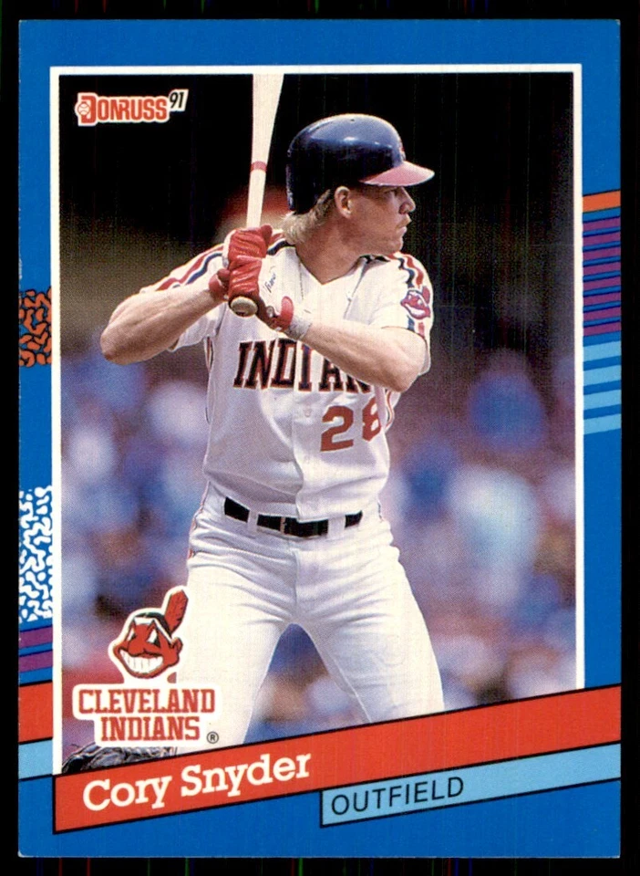 1991 Donruss Cory Snyder Cleveland Indians #288 - Image 1 of 2